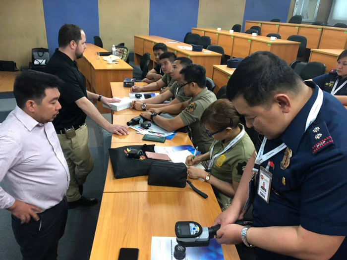 野外作业下的无损检测，隐藏在150mm深处的违禁品探测